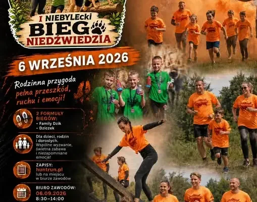 Mini Hunt Run w Baryczce: rodzinny bieg z przeszkodami już 6 września