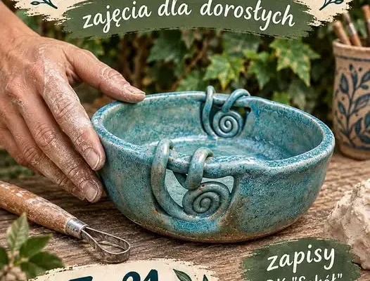 Warsztaty ceramiki dla dorosłych w DK „Sokół” – zapisy trwają