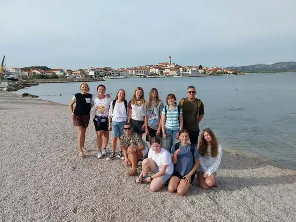 Uczniowie ze Strzyżowa wrócili z Chorwacji. Wymiana pełna wrażeń