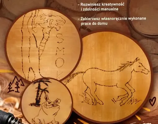 GOK Frysztak zaprasza młodzież na zajęcia pirograficzno-techniczne