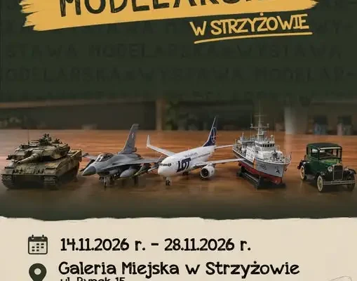 XXVIII Wystawa Modelarska w Strzyżowie – modele z całej Polski w Galerii Miejskiej