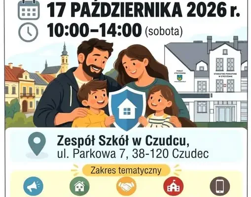 Strzyżów: Krajowy Trening Rodzinny w Czudcu – wspólne ćwiczenia z bezpieczeństwa