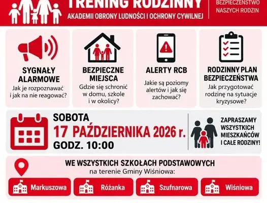 Krajowy Trening Rodzinny w Gminie Wiśniowa – już w sobotę 17 października