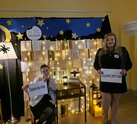 Uczniowie ZST Strzyżów uświetnili Noc Bibliotek w Strzyżowie