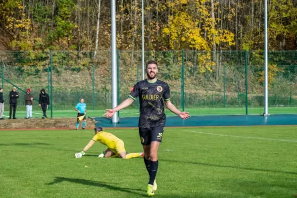 GKS Aramix Niebylec rozgromił Diament Pstrągową 5:0. Kacper Gruba strzelił cztery gole!
