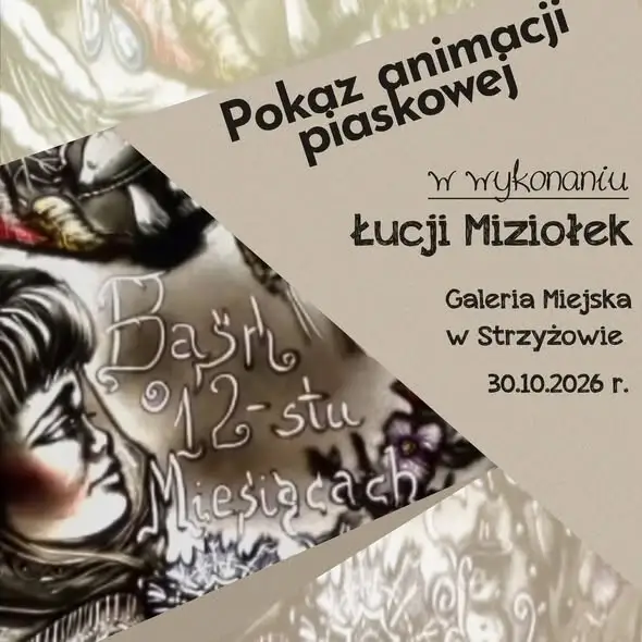 Weekend w Strzyżowie: wernisaż, animacja piaskowa i muzyczne show