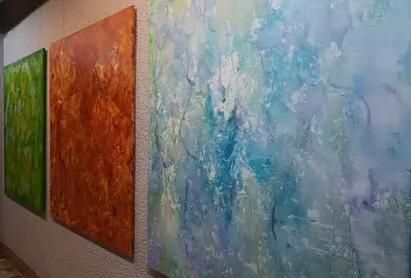 Kinga Czarnik i jej malarstwo Vedic Art w Strzyżowie