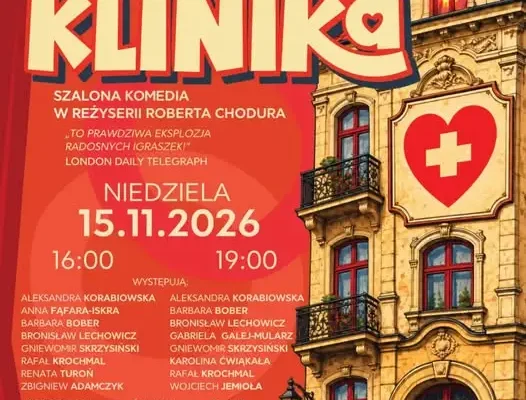„Prywatna Klinika” w Strzyżowie – ostatni w tym roku spektakl teatru Prima Aprilis