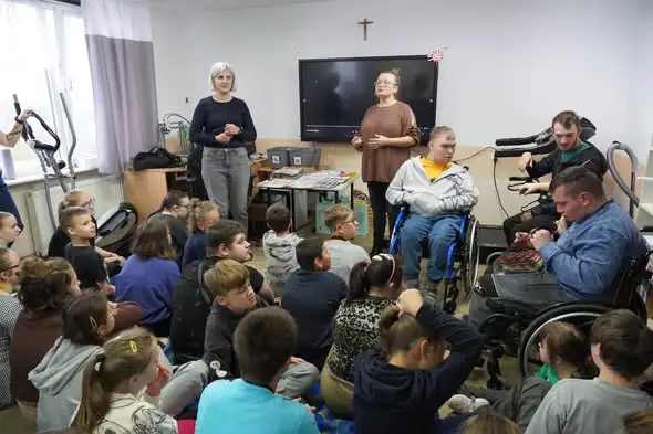 Frysztak: podsumowanie akcji „Październik miesiącem AAC” w SOSW
