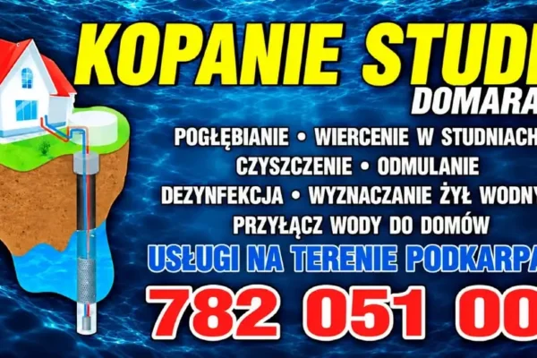 Studnie Tradycyjne Domaradz – sponsor klubu GKS Aramid Niebylec