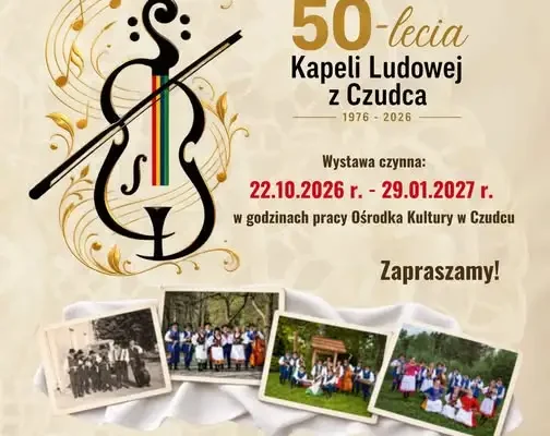 Wystawa fotograficzna w Czudcu – 50 lat Kapeli Ludowej na zdjęciach